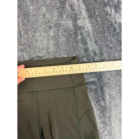 Lululemon In Movement Everlux Short 2.5" Inseam 4 High Rise Dark Olive W7ARMS - Picture 3 of 9